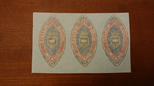 Vintage 1885 white shield - 1885,