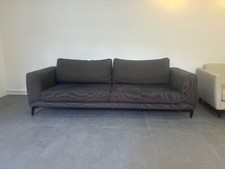 Canapé bleu chiné en tissu 3-4 places BoConcept Occasion 