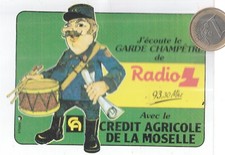 autocollant. RADIO L 93.3 Mhz