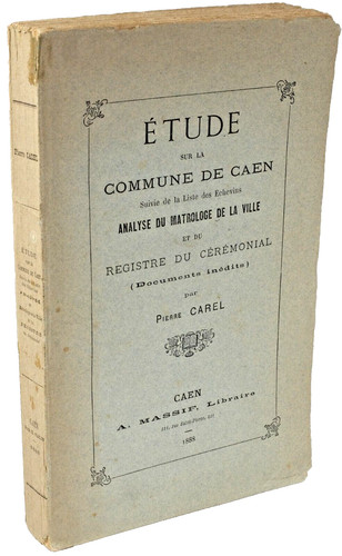 Pierre carel etude - pierre,