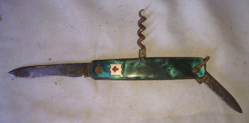Ancien couteau pliant - ancien,