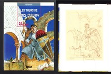 TOURS DE BOIS MAURY 09 de HERMANN en EO , TBE avec exlibris collé dans la bd (1)