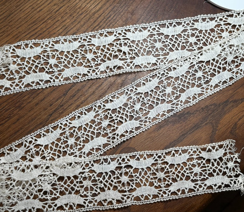 Dentelle ancienne aux fuseaux - ancienne,