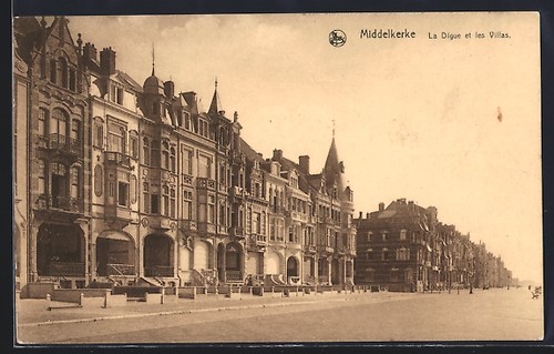 Cpa middelkerke digue - la,