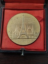 LA TOUR EIFFEL SOUVENIR DE MON ASCENSION AU SOMMET 1889 DANS SA BOITE QUASI NEUV