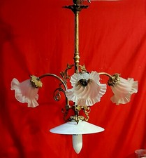 Ancien Lustre Bronze / laiton