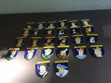 Lot 26 Broches - Rois et Reines de France - Édition Atlas - Très bon état 