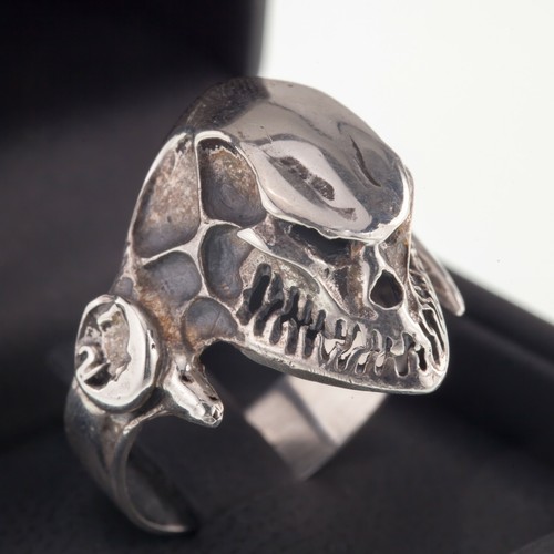 Bague biker argent sterling - bague,