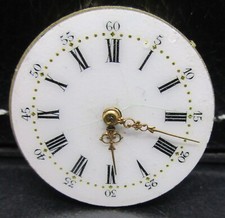 Petit Mouvement mécanique Montre gousset  - Ø 25 mm BALANCIER OK Oscille