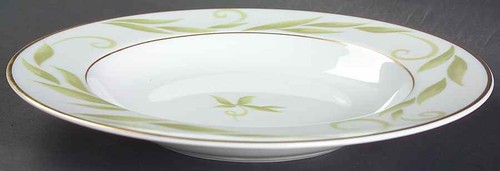 Bernardaud frivole rimmed soup - frivole,
