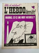 Hara Kiri Hebdo N°84 du