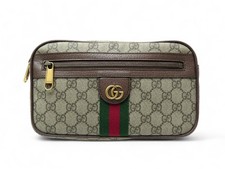 SAC A MAIN GUCCI OPHIDIA BELT BAG BANANE CEINTURE BEIGE EN TOILE GG BUMBAG 1300€
