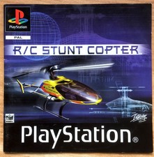 R/C STUNT COPTER - NOTICE 100% ORIGINALE SONY PS1 PAL FRANÇAIS Booklet Anleitung