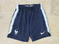 Short équipe de FRANCE football NIKE FFF bleu marine collection S