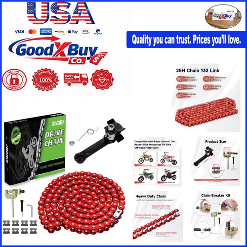 Red 25h chain 132 - chain, link