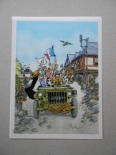 Superbe ex-libris MALFIN 01  (