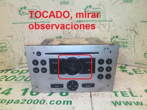 Cd30 autoradio opel combo - cd30,