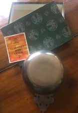 2 TASTE-VIN en ETAIN moderne neuf  14 cm de diamètre