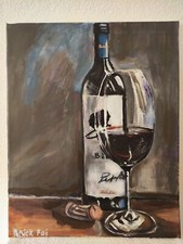  Nature morte bouteille de vin