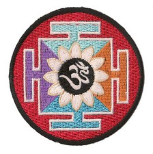 Ecusson patche Om Aum Ohm