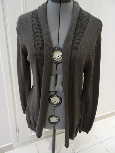 Gilet long kaki modatoi - long,