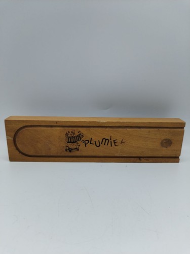 Plumier ancien en bois - #xt,