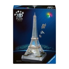 Puzzle 3D Iconics - Tour Eiffel illuminée