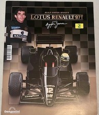 Lotus Senna Altaya 1/8 Numéro 2 Et Lot Décalcomanies Lotus 