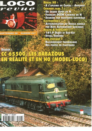 Loco revue 617 reseau - ho,