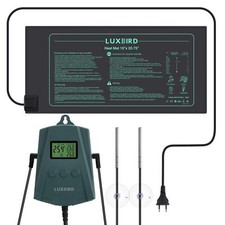 Tapis Chauffant pour semis et contrôleur de Thermostat 21 Watts Tapis Chauffa...