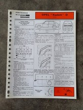 FICHE TECHNIQUE AUTOMOBILE