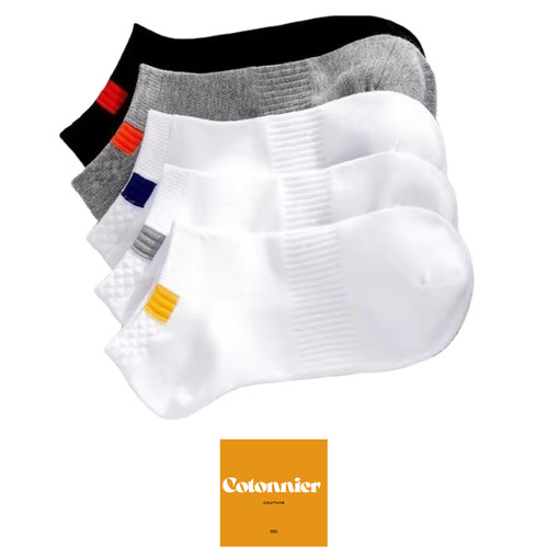 Chaussette basse colorée - chaussette,