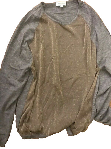 Pull matiere cachemire - pull, bi-matiere