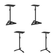 Support d'enceinte sur pied réglable en hauteur pour son surround, stable,