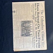 WW1 US JOURNAL THE COLUMBUS