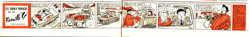 Vespa 400 en bandes - ",