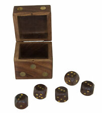 Coffret Yams en Bois et Laiton