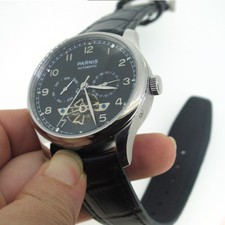 43mm Parnis Date Day Indicator