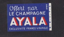 Ancienne petite étiquette