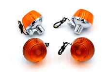 Honda Set Clignotants Homologué Pour CB/CL450 TWIN-CB750 Four K0-K1-K2-K3-K4