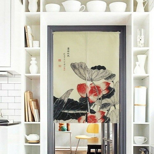 Chinois lotus imprimé portail - chinois,
