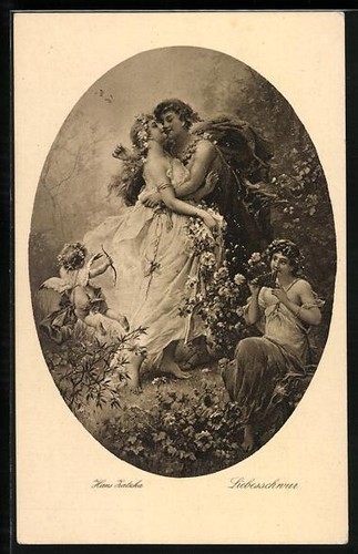 Carte postale artiste hans - postale,
