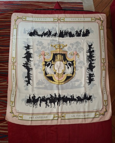 Foulard soie hermès - foulard, en