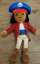 S11 / doudou peluche fille pirate PLAYMOBIL 32cm