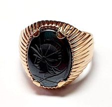 Bague Vintage Pour Homme En Or