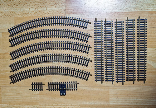 Fleischmann lot de rails - fleischmann,