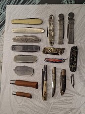 Lots De 18 Anciens Petits Couteaux Publicitaires Et Autre