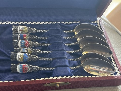 Vintage french enamel city - french,