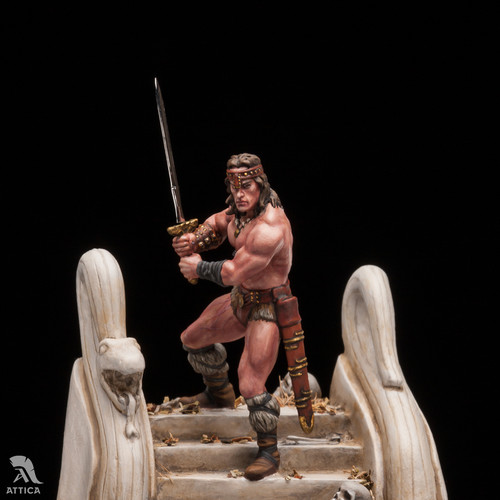 Conan barbare avec épée - barbare,