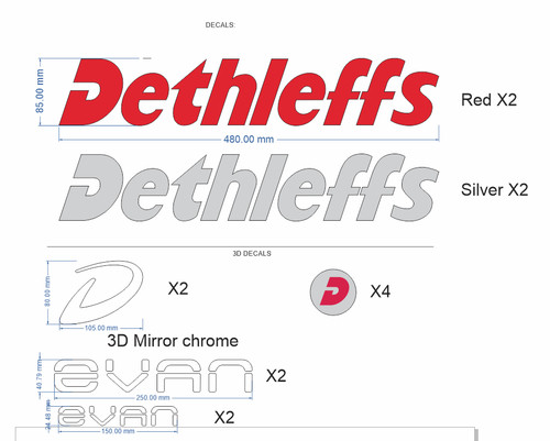 Dethleffs evan sticker set - dethleffs,